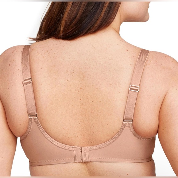 NWOT Glamorise Women's Plus Size Lace Comfort Wonderwire Bra Underwire 46G - Picture 3 of 8